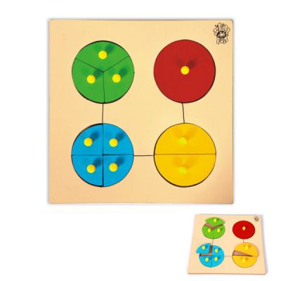  Parts of Circle Tray